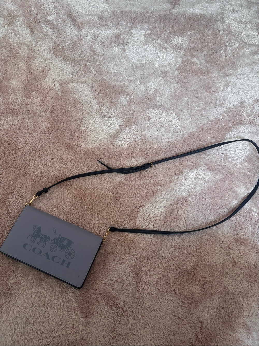 Coach Crossbody with Horse & Carriage Logo